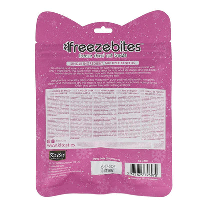 Kit Cat FreezeBites - Kippenlever 20 g Natuurlijke gevriesdroogde snack voor katten