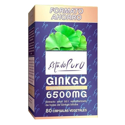Ginkgo Biloba Pure State 6500 mg 80 capsules