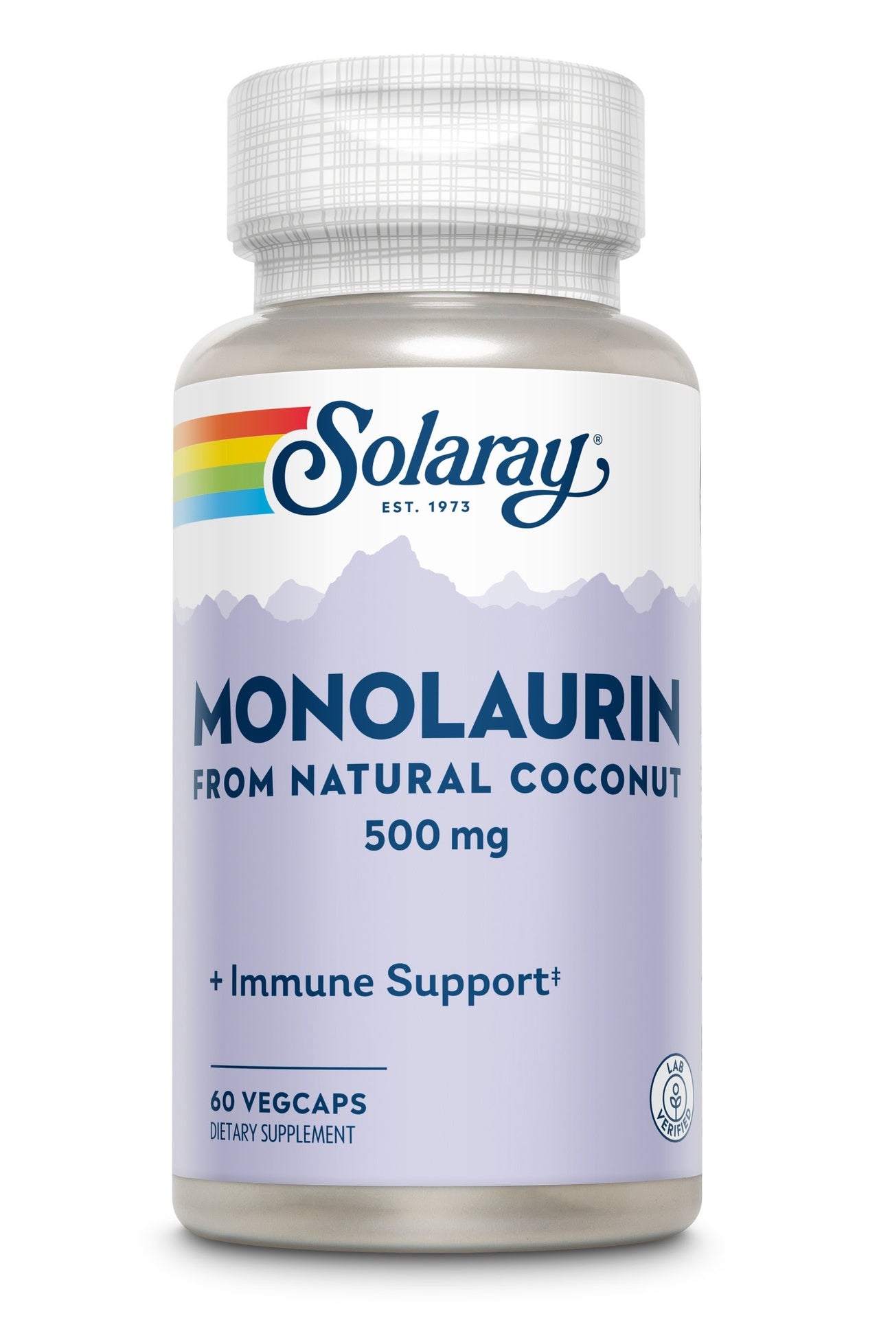 Monolauryna 500 mg Solaray 60 kapsułek