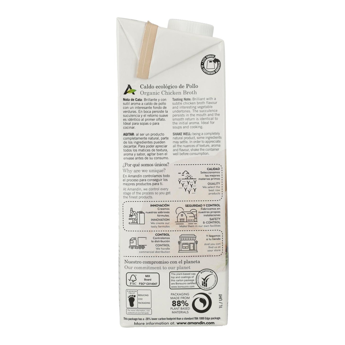 Amandin Hühnerbrühe 1L