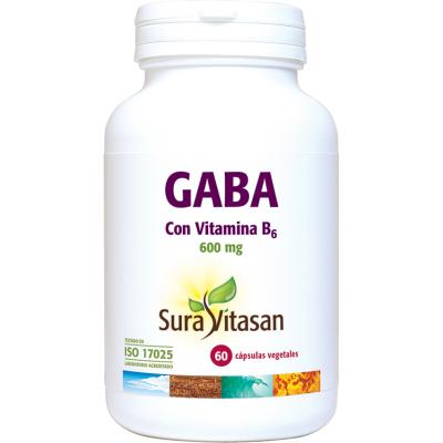 Gaba 600 mg met vitamine B6 - 60 capsules Sura Vitasan