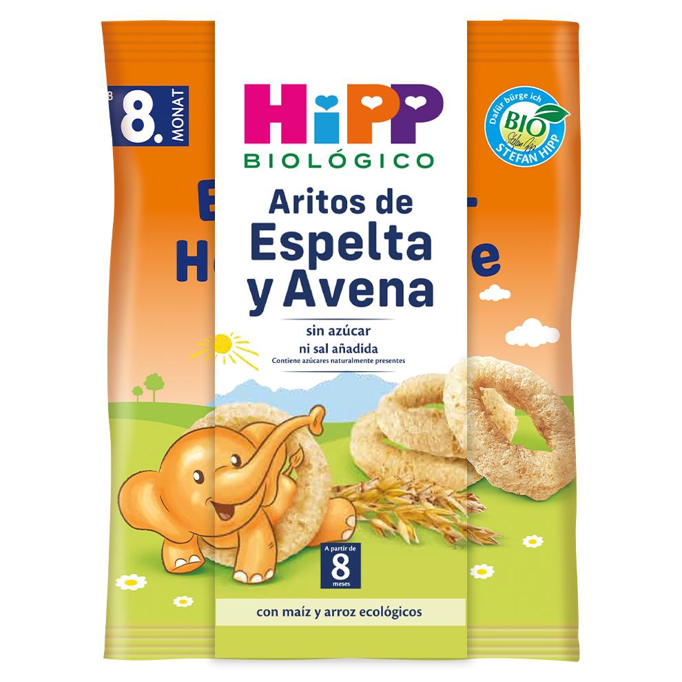 Bio-Snacks für Kinder aus Hafer und Dinkel +8 Monate HiPP 30 g