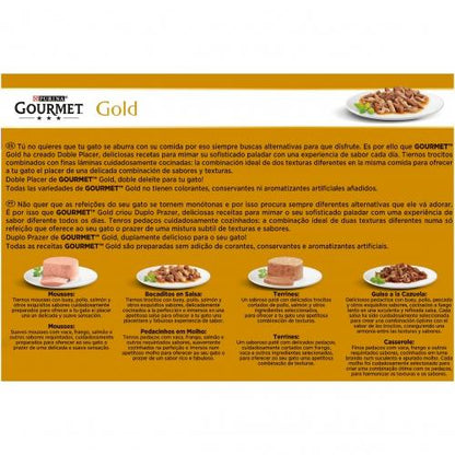 GOURMET GOLD Doble Placer Sortiment Multipack (12 x 85 g)