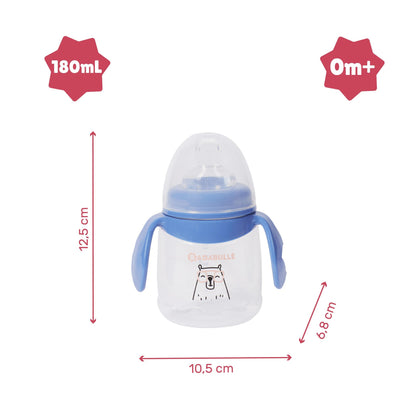 Lot de 2 tasses anti-fuites Badabulle