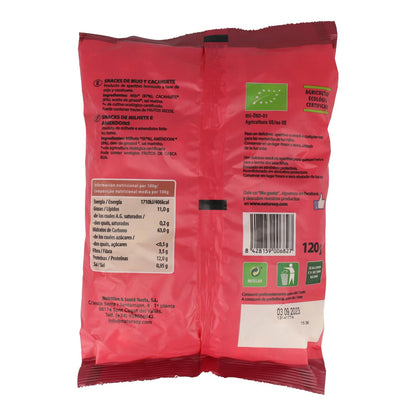 Hirse-Erdnuss-Snacks, 120 g. Natursoy