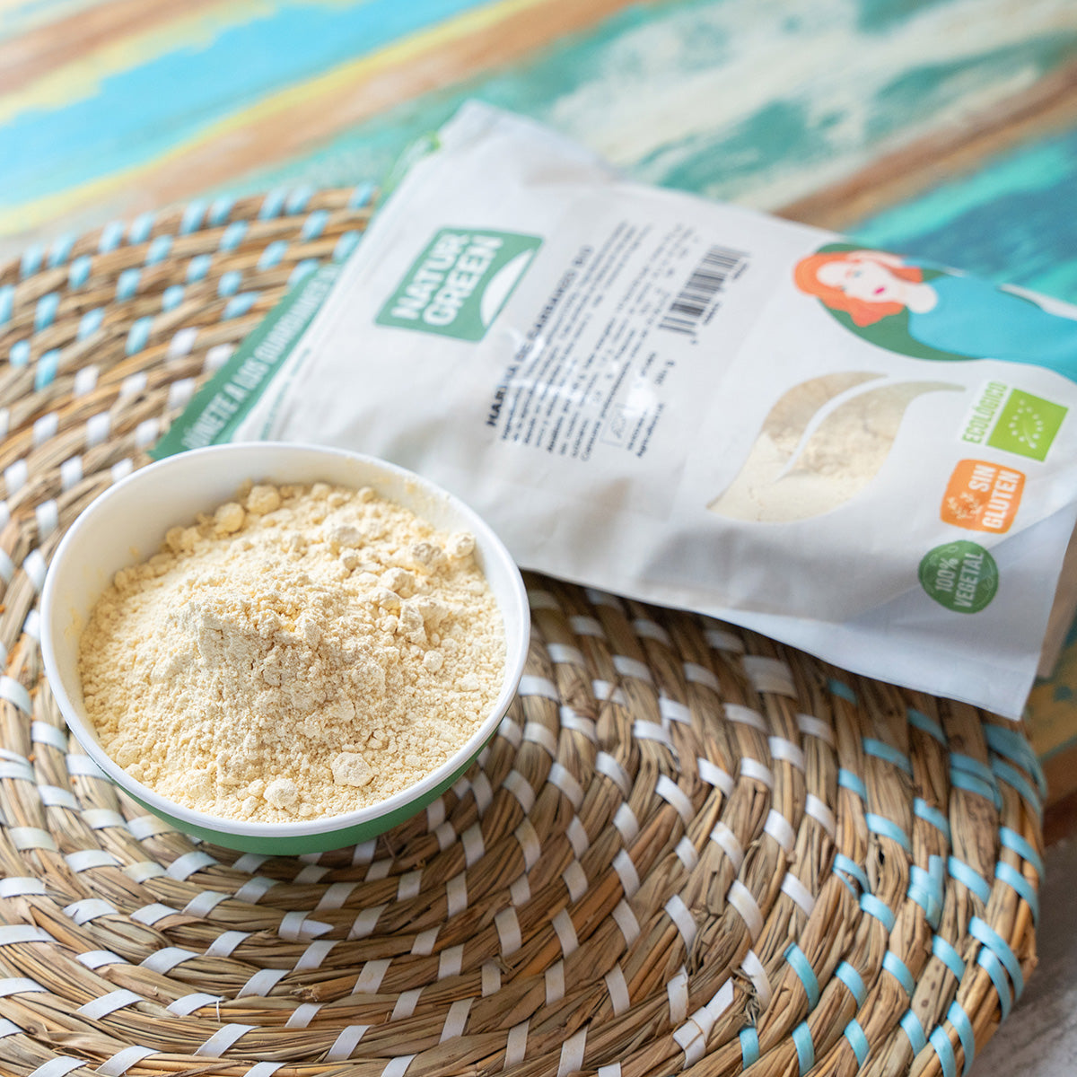 Farine de pois chiches bio sans gluten NaturGreen 500 g