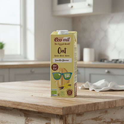Ecomil Organic Sugar-Free Vanilla Oat Drink 1 L