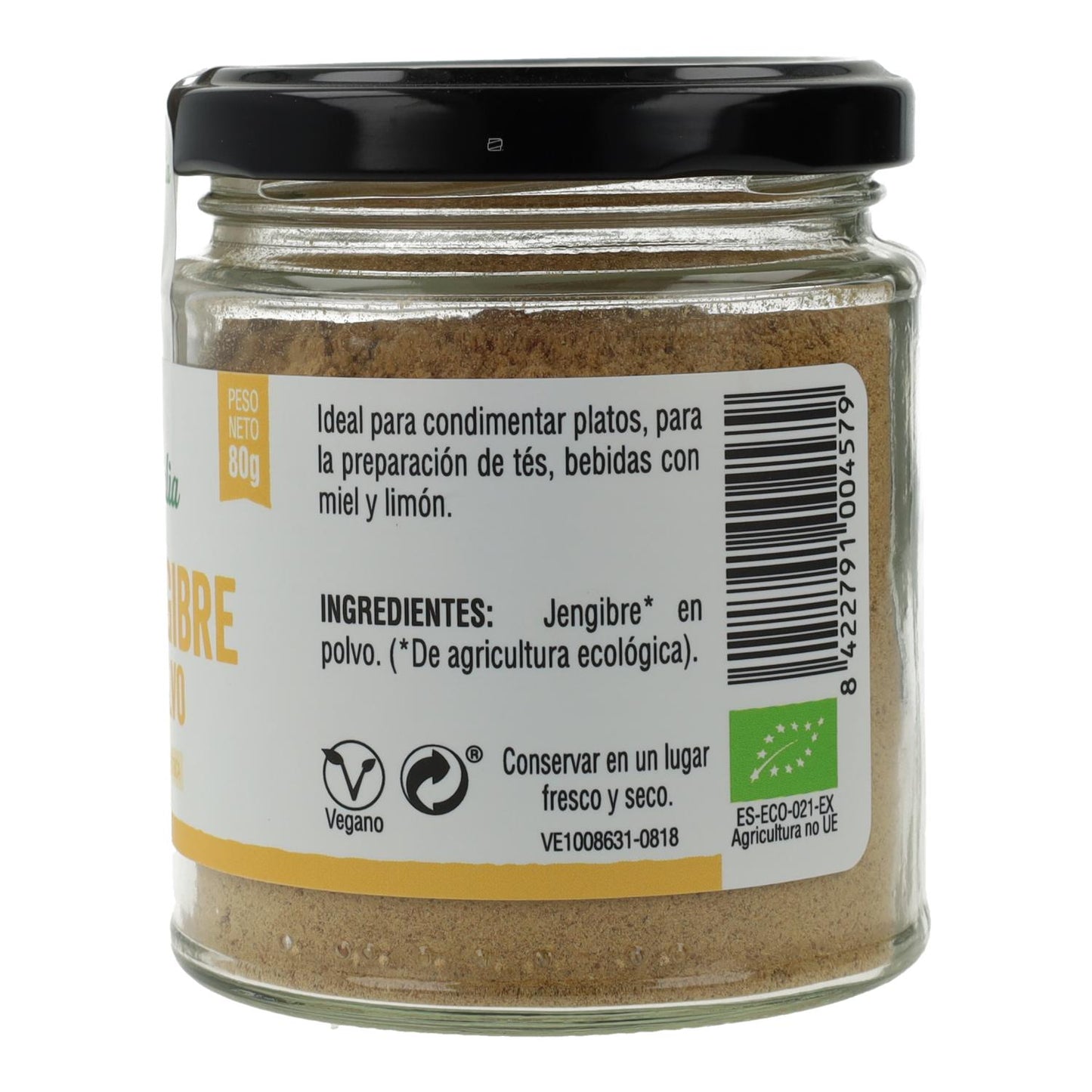 Ingwerpulver Bio Vegetalia 80 g