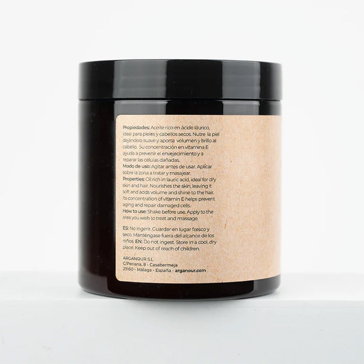 100 % reines Bio-Kokosöl Arganour 250 ml