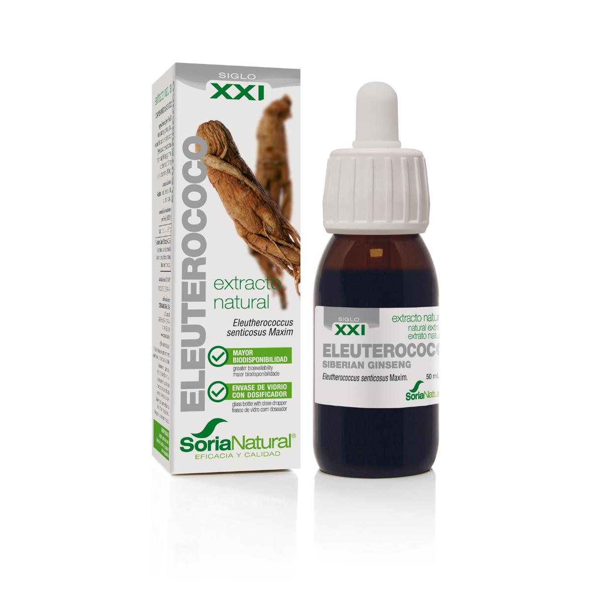 Eleutherococcus Extract Soria Natural, 50 ml