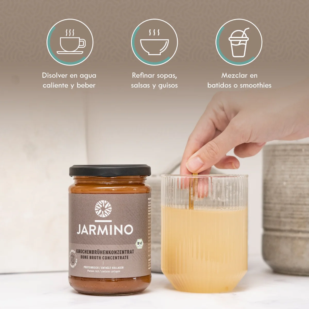 Jarmino Bio-Rinderknochenbrühe Konzentriert 440 g