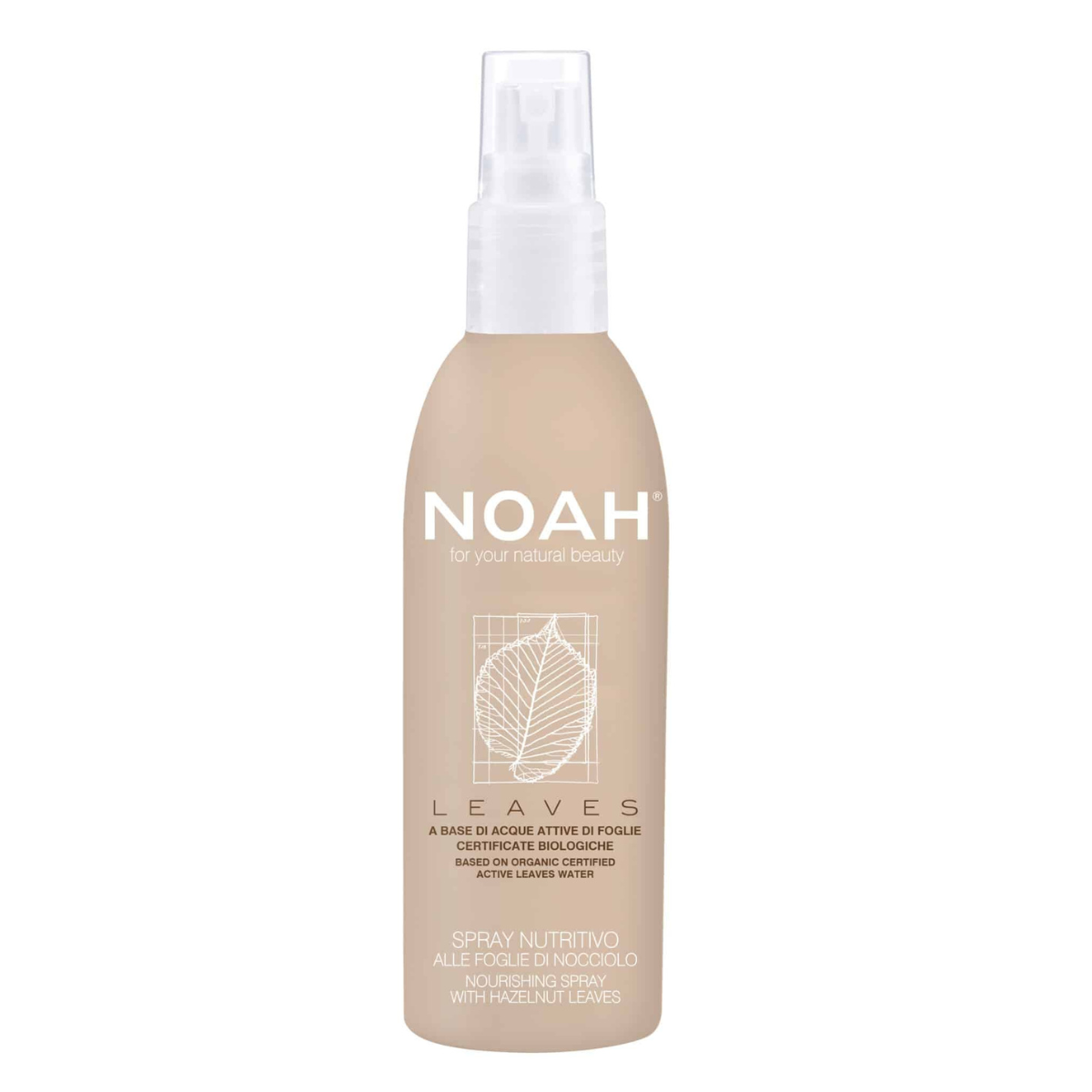 Spray lissant aux feuilles de noisetier Noah 150 ml