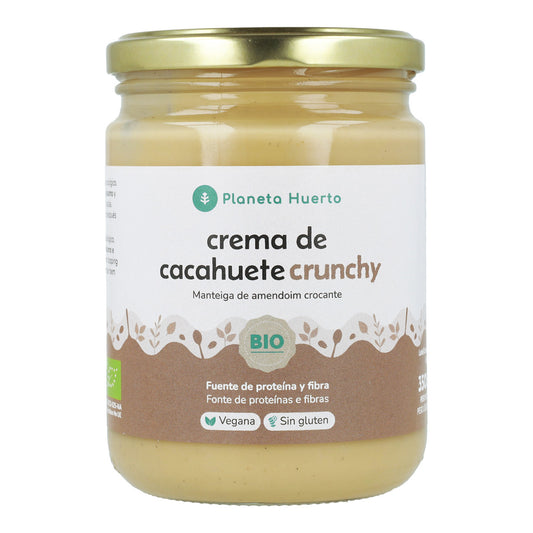 Crunchy Erdnusscreme ECO Planeta Huerto 350 g