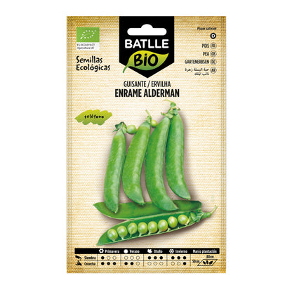 Ekologiska ärtor 1/2 klätterväxt Alderman Batlle