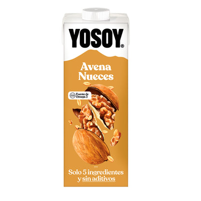 Zestaw 6 szt. Napój owsiany z orzechami YOSOY 1 l