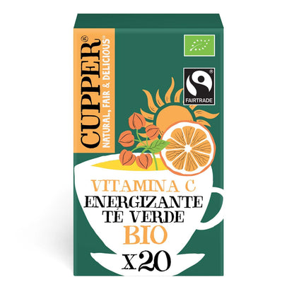 Bio Cupper Energizing Green Tea, 20 Teebeutel