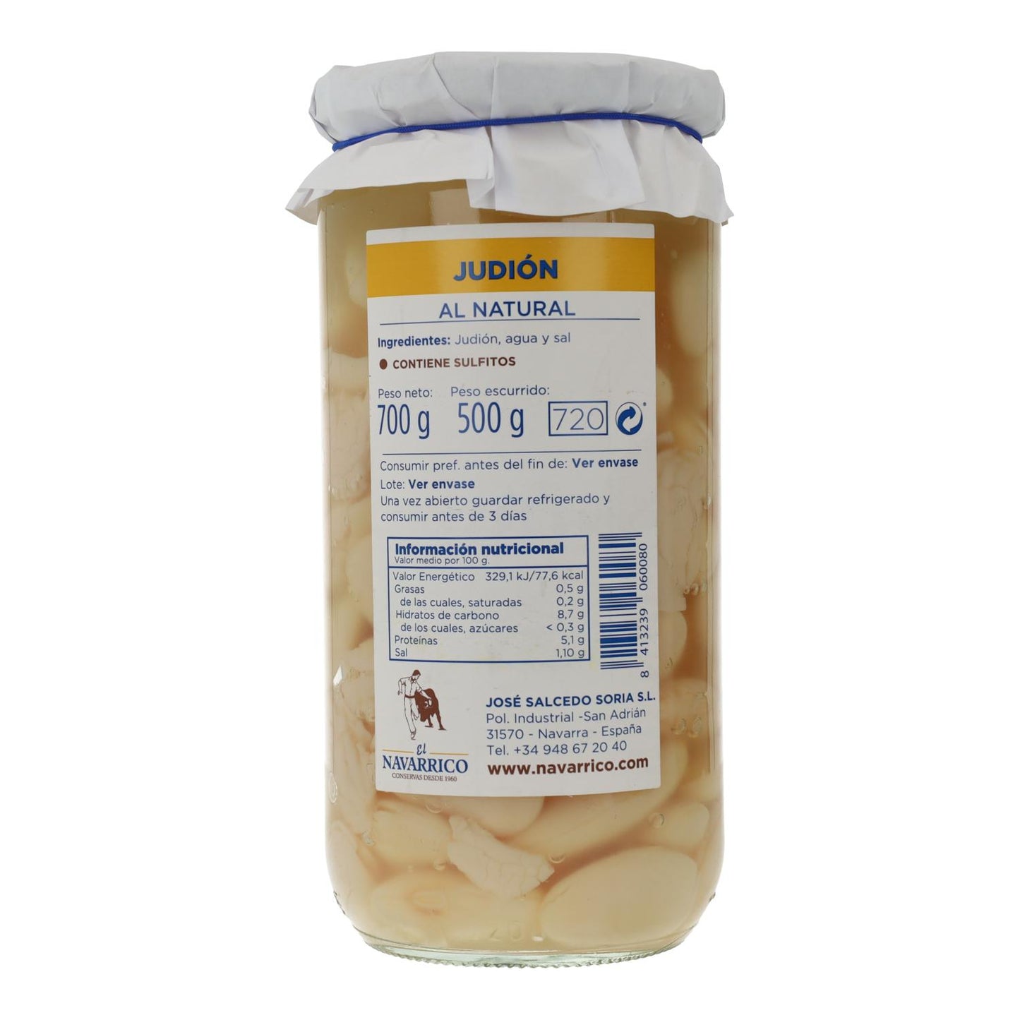 Judion El Navarrico Glas 720 ml