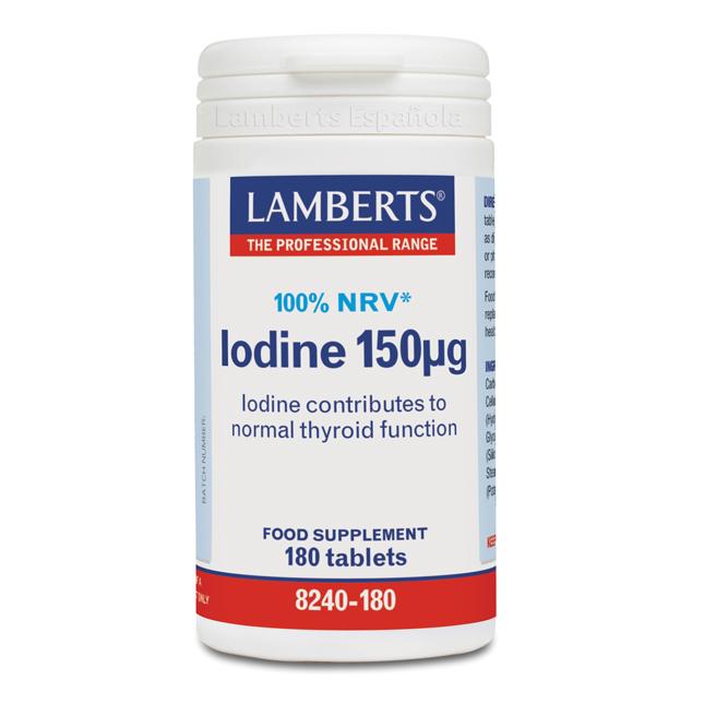 Iode 180 comprimés, Lamberts