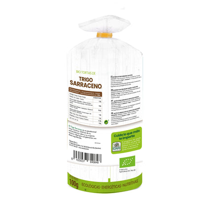 Confezione x3 Frittelle di grano saraceno biologico senza glutine Sol Natural 100 g