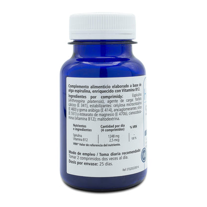 H4U Spiruline + Vitamine B12 100 comprimés 400 mg