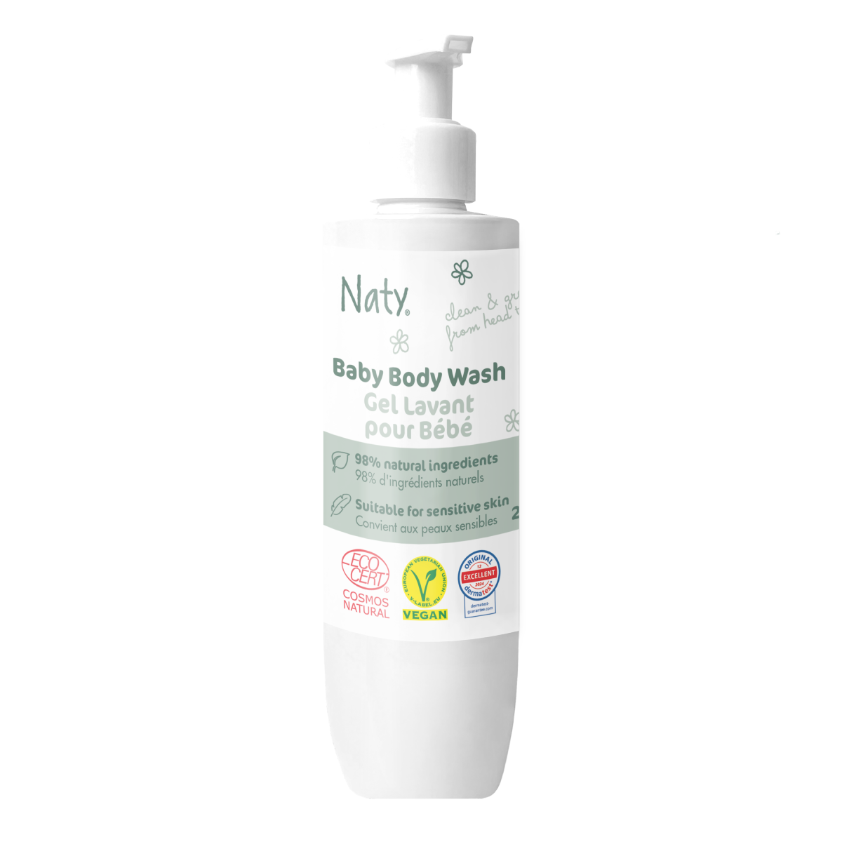 Baby-Badegel 0m+ Naty 240 ml