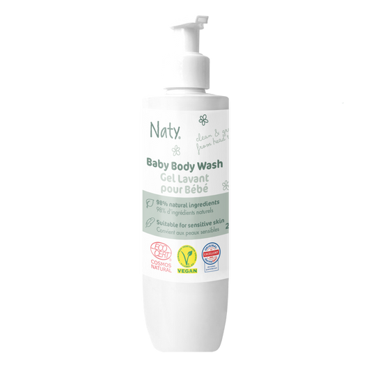 Gel douche pour bébé 0m+ Naty 240 ml