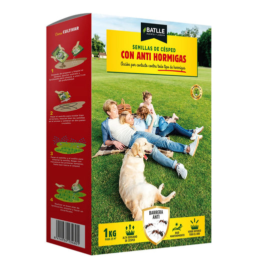 Semillas césped anti hormigas Batlle 1 Kg