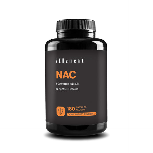NAC N-acetylo-cysteina, 600 mg Zenement, 180 tabletek wegańskich  NAC 600 mg