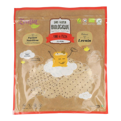 Glutenfreie Bio-Pizzabasis Zealia 370 g