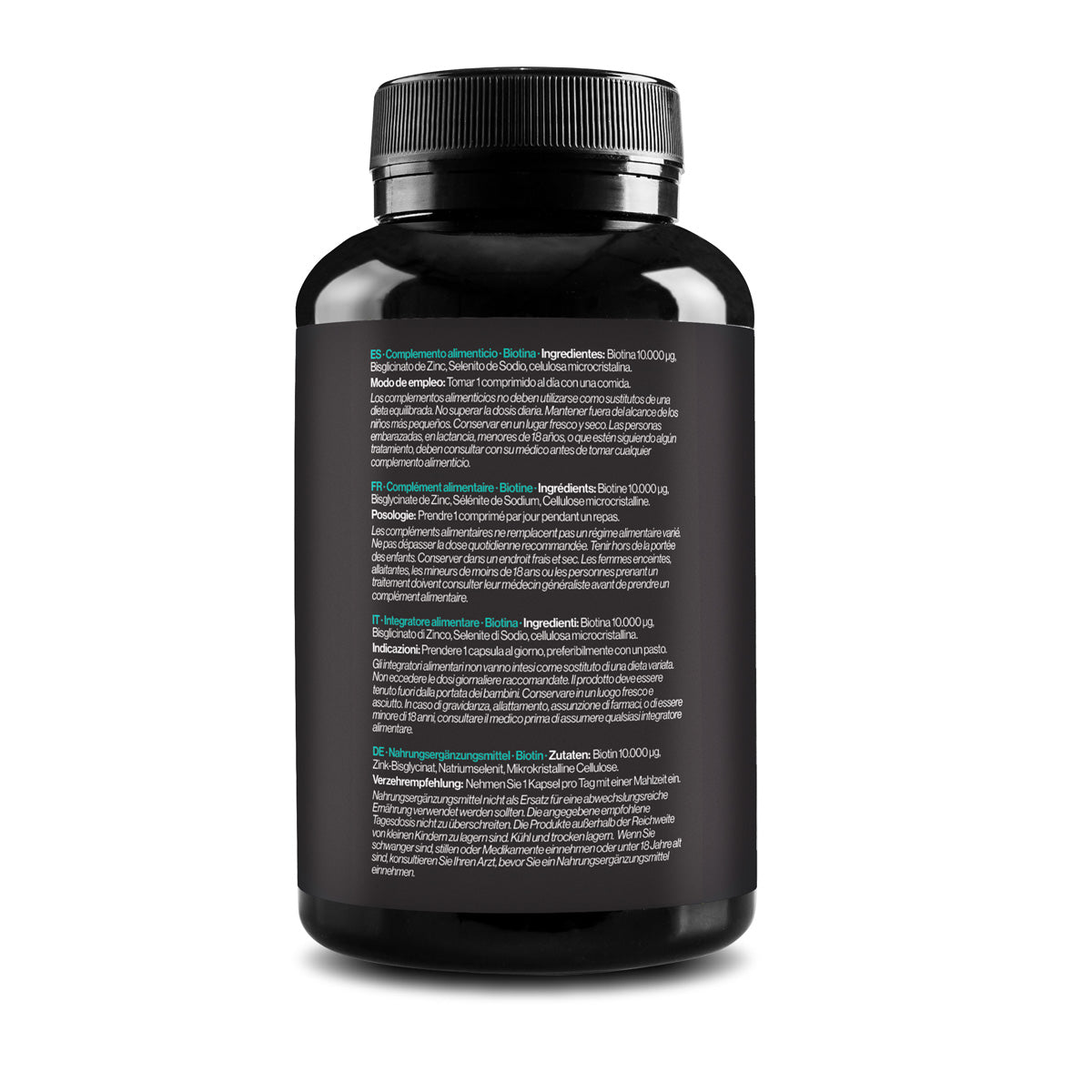 Biotina, 12000 ug+ Selenio + Zinc Zenement 365 comprimidos