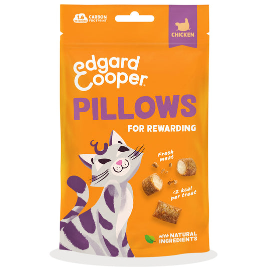 Bocaditos de Pollo Premios Naturales para Gatos Edgard Cooper 60 g
