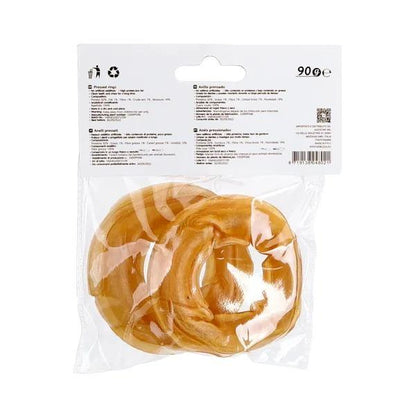 Gepresster Ring aus Kalbsleder Snack Natural Nobleza 20 Stück