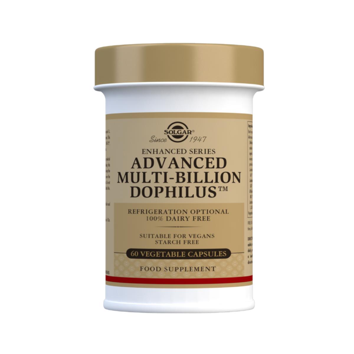 Multi-Billion Dophilus Advanced Solgar 60 Kapseln