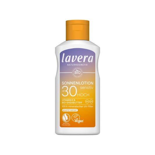 Lozione solare Sensitive SPF 30 Lavera 100 ml