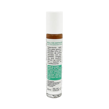 Roll-on anti-acné purifiant, arbre à thé et  thym, NaturaBIO Cosmetics, 20 ml