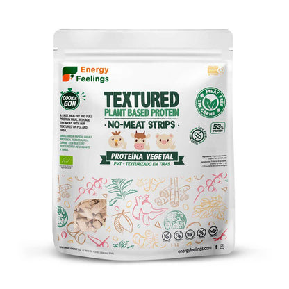 Texturiertes Pflanzenprotein (PVT) Bio-Fleischersatzstreifen 400 g