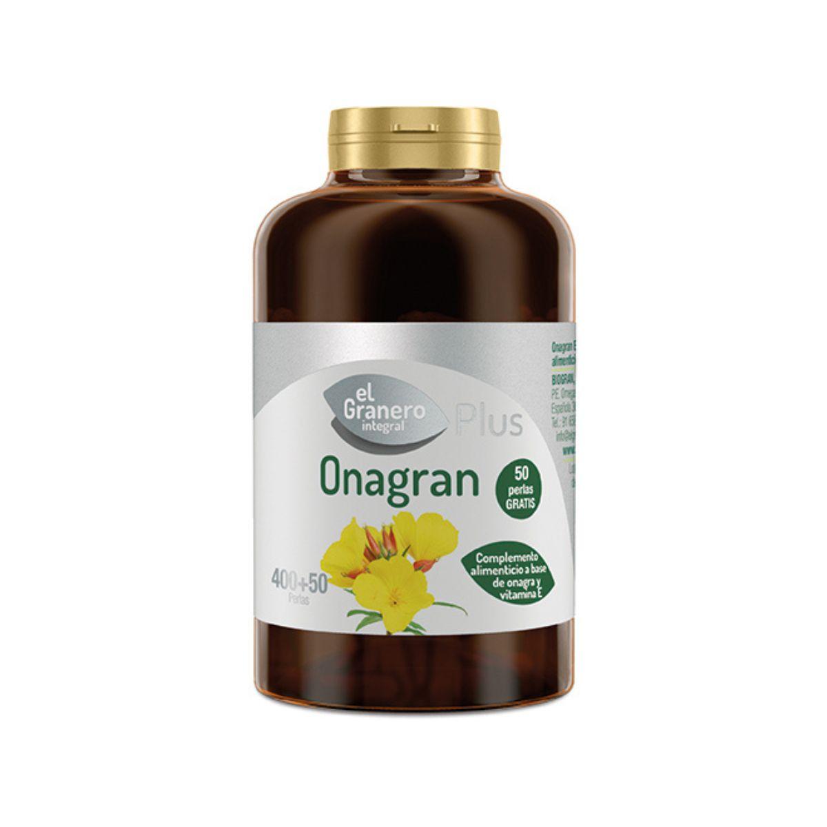 Onagran Nachtkerzenöl El Granero, 400+50 Kapseln 700 mg