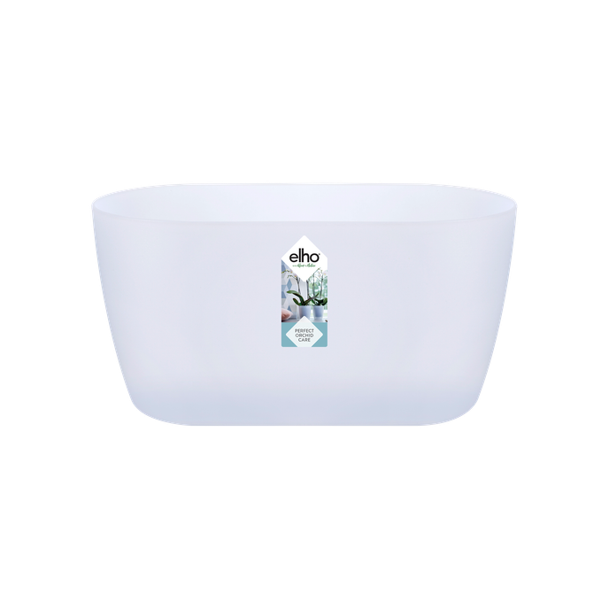 Doppio vaso per orchidee Brussels orchid duo Elho trasparente