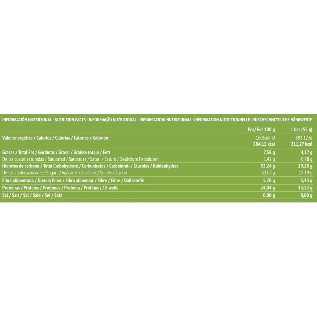 Energibar med äpple, dadlar och hasselnötter Paleobull 55 g