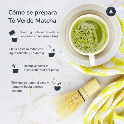 Pack 2x Matcha Tea Powder ECO Planet Garden 70 g