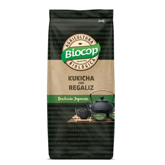 Tè Kukicha invecchiato 3 anni con liquirizia Biocop 75 g