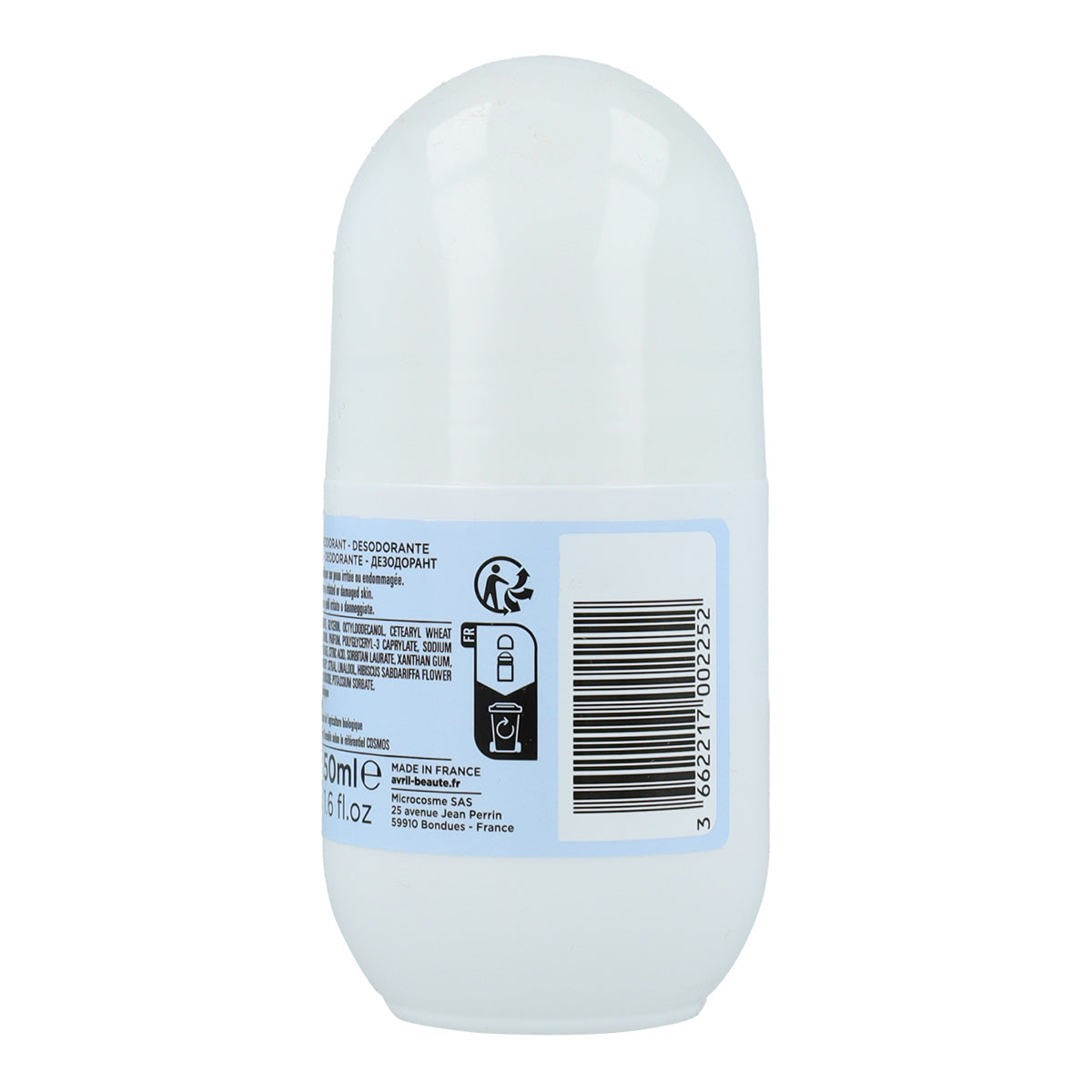 PROMO-paket 2x ekologisk roll-on-deodorant för kvinnor Avril 50 ml