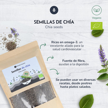 Zestaw 2x Nasiona chia ECO Planeta Huerto 1 kg