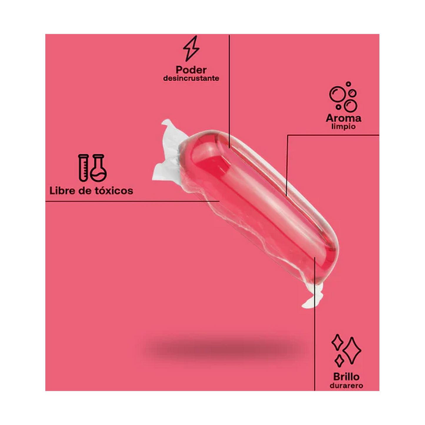 Zestaw 2 x Środek do czyszczenia łazienek ECO Reffil Flopp 2 kapsułki