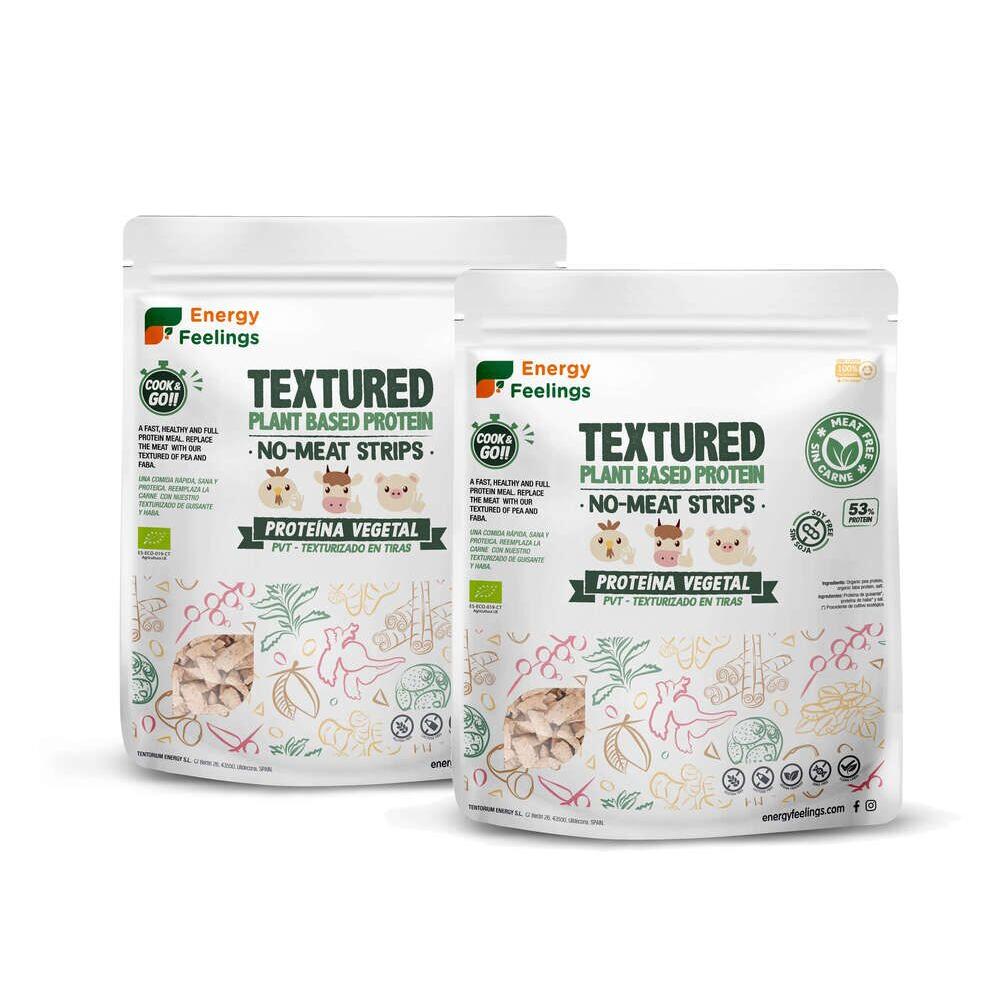Texturiertes Pflanzenprotein (PVT) Bio-Fleischersatzstreifen 400 g