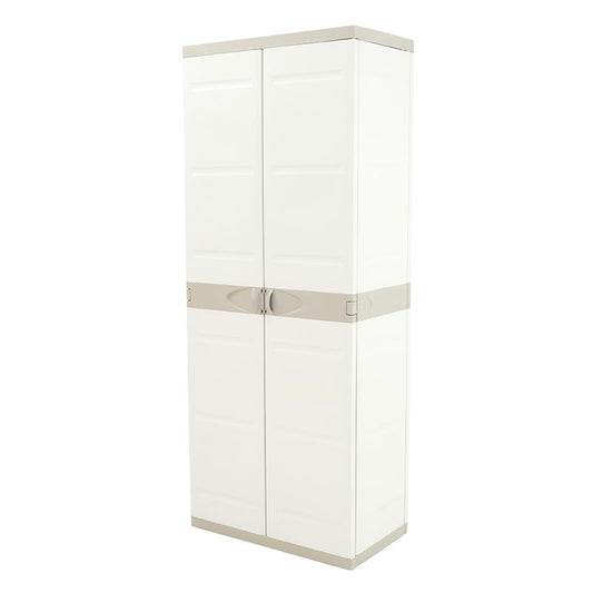 Armoire à balais 70 cm Titanium Plastiken Beige (reconditionnée)