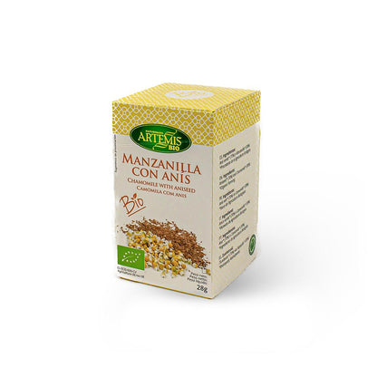 Camomilla con anice Artemis, 20 filtri.