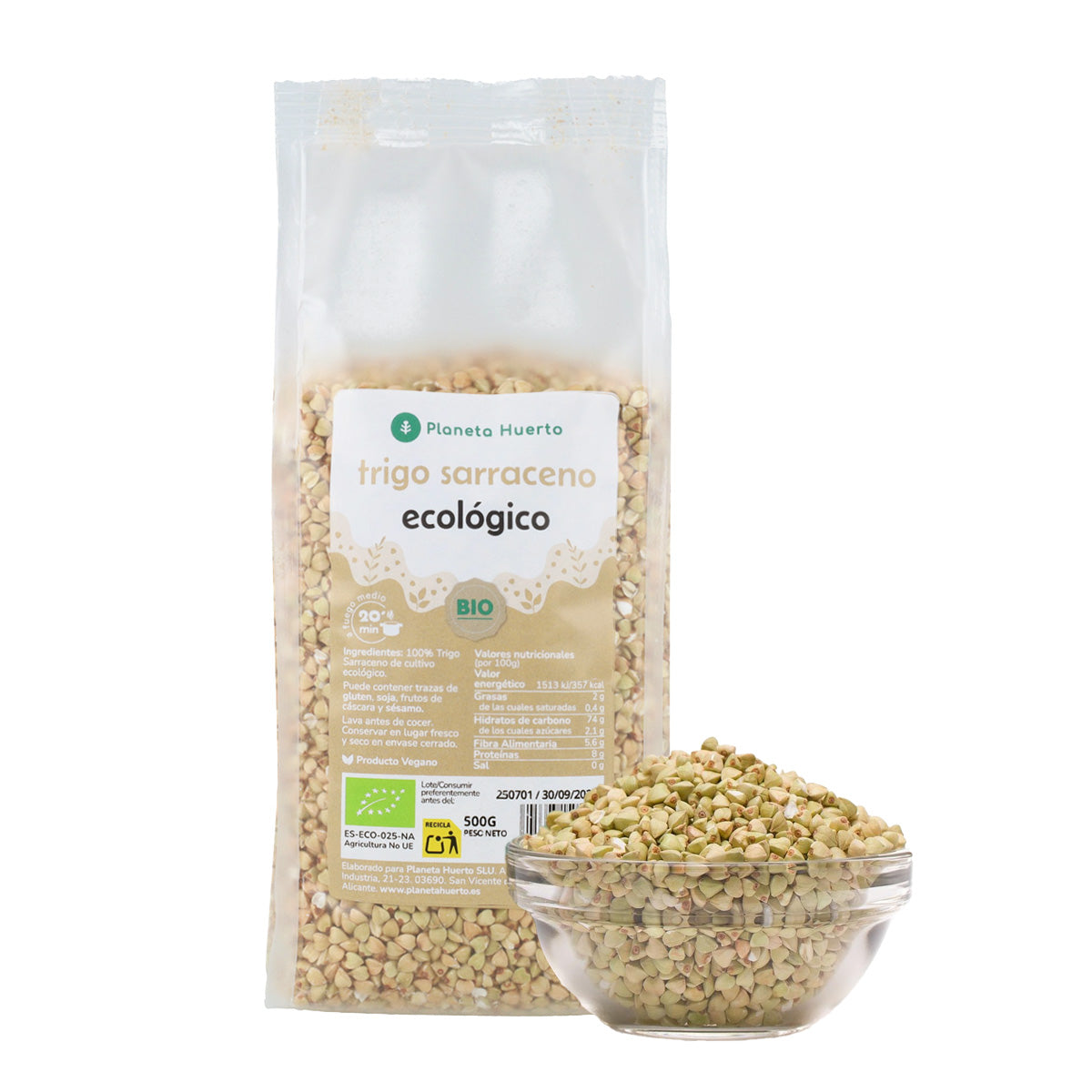 Sarrasin ECO Planeta Huerto 500 g