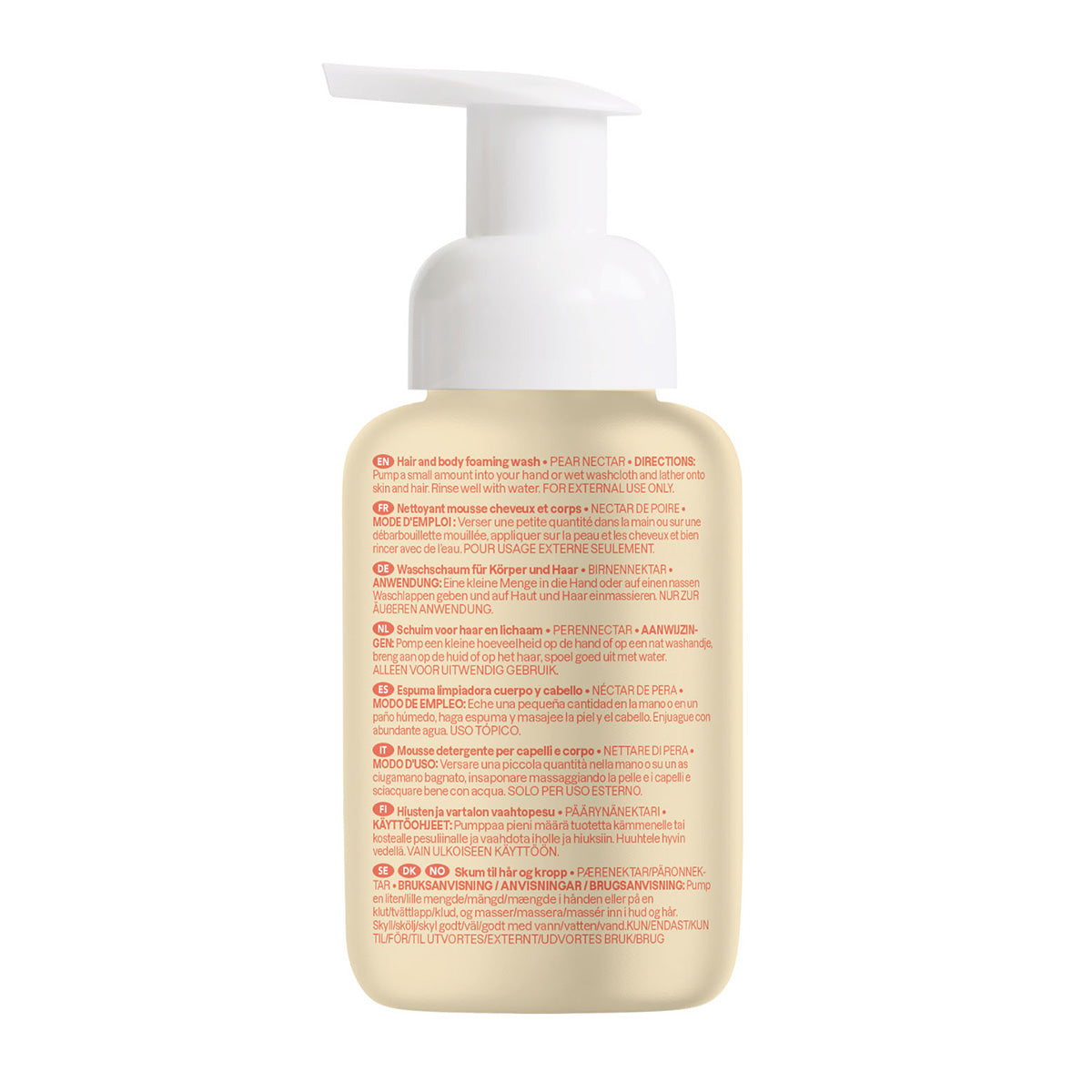 2-in-1-Shampoo und -Gel für Babys mit Birnennektar-Duft von Attitude 295 ml