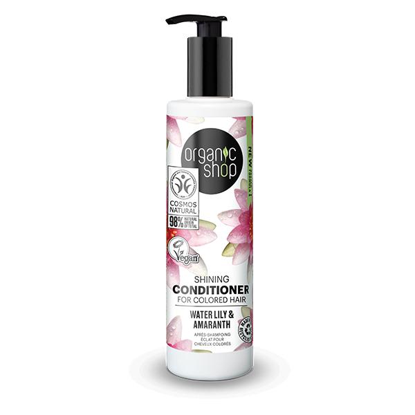 Balsamo per capelli lucenti colorati Organic Shop 280 ml